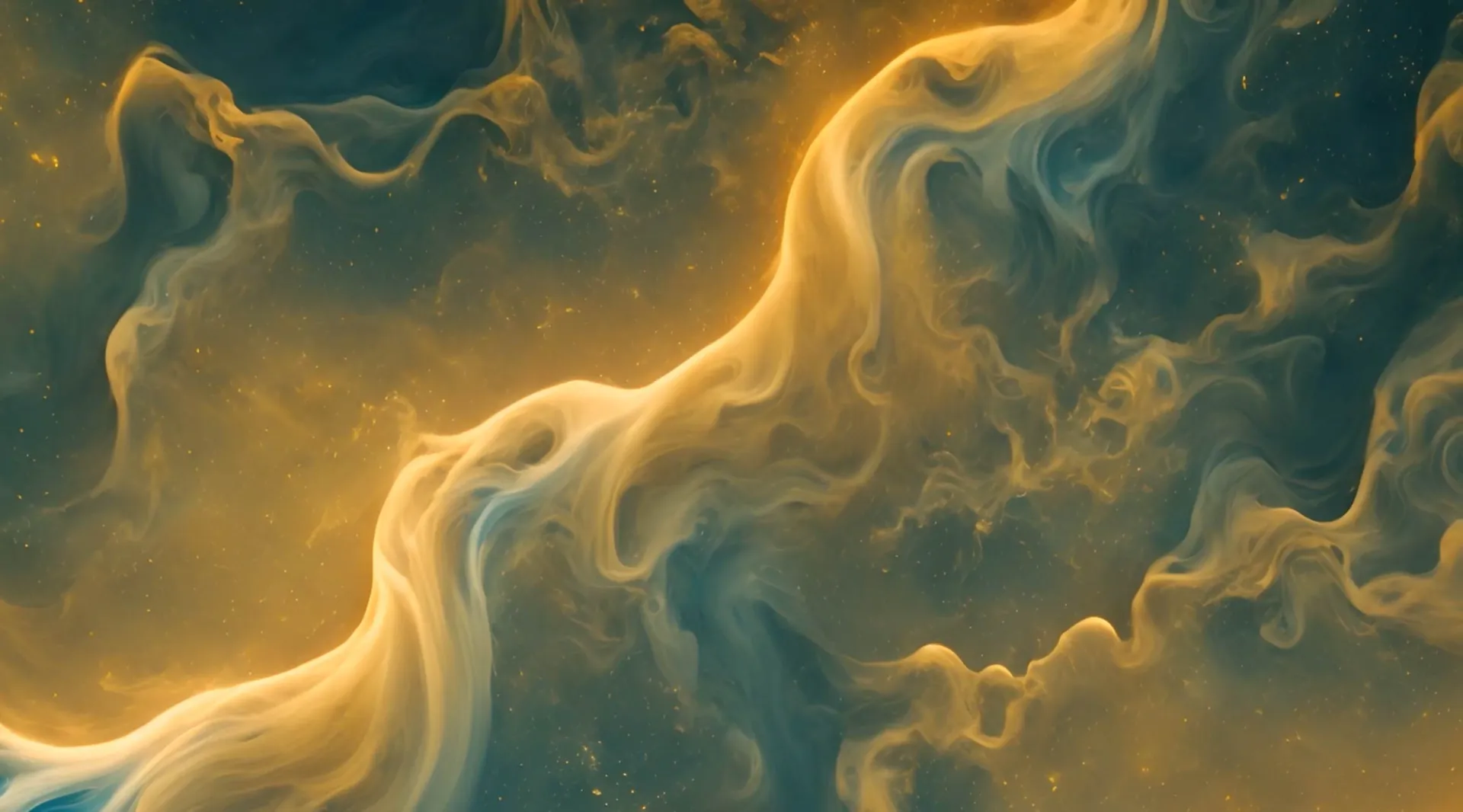 Interstellar Cloud Dance Ambient Video Background